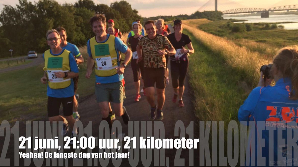 Yeahaa! En daar is ie dan, de langste dag van het jaar!
#midzomernachthalvemarathon #wijhebbenerzinin !!