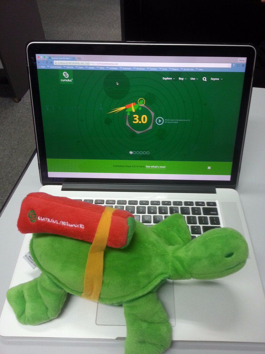 seymanget's tweet image. What if my MacBook ran Cumulus Linux? #CumulusNetworks #CumulusLinux