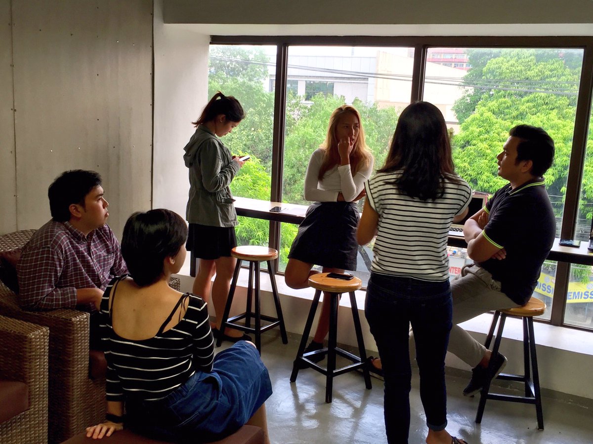 VJAfrica's tweet photo. When #startups #collaborate - #magic @Eurekloud @productioph @getsocialph https://t.co/j8pmtLhMuo