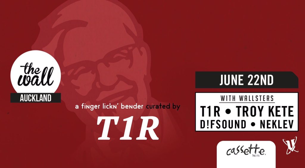 kenbonenz's tweet photo. WALLSTERS. This week we have @T1R864 curating our lineup of himself,@t__kete  Neklev &amp; D!fsoubd #fingerlickingood https://t.co/A0sVR1s5nP