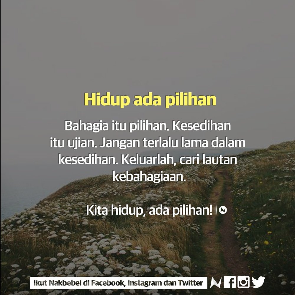Hidup Adalah Pilihan Yang Harus Kita Jalani Kompasiana Com