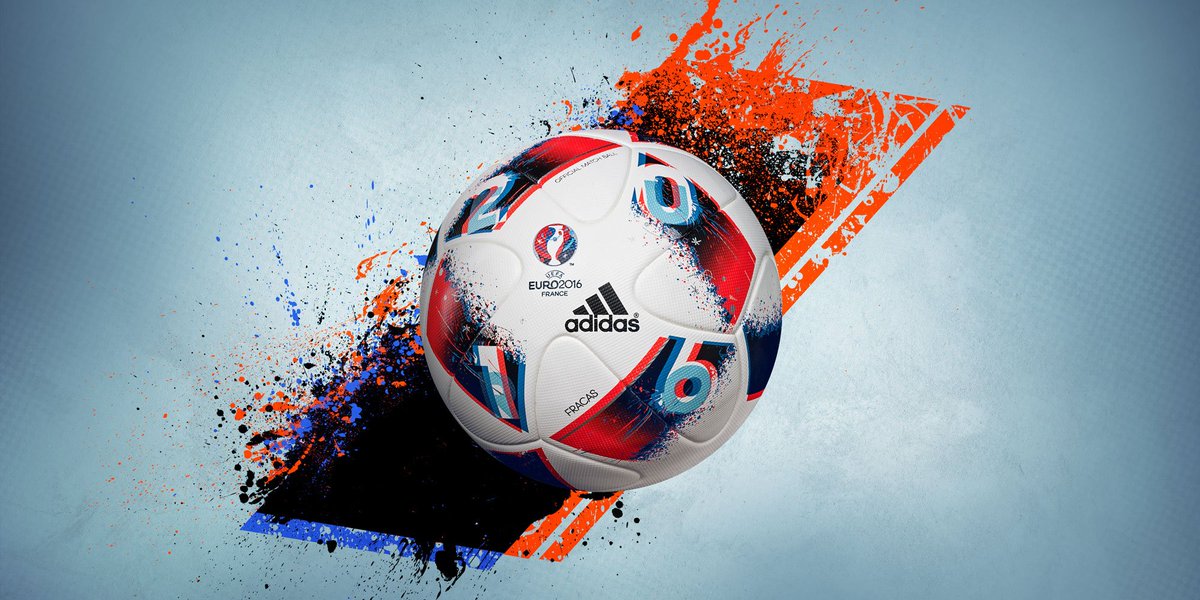 Tellementfoot's tweet photo. Adidas a dévoilé « Fracas », le ballon de match officiel des phases éliminatoires de l'Euro 2016 ! ⚽️ https://t.co/RbPRkBwWAM