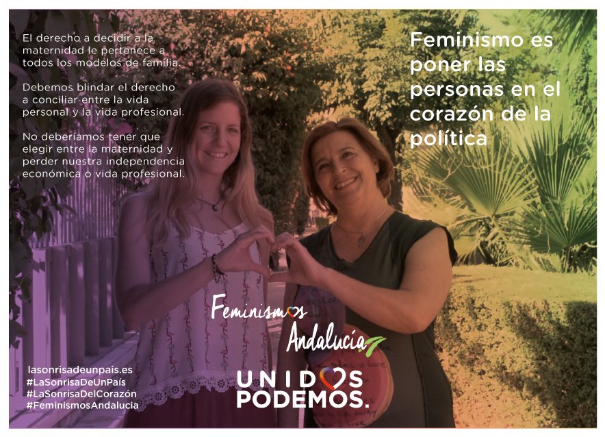 PodFeminismAnd's tweet photo. Feminismo para una Andalucía libre de violencias machistas #FeminismosAndalucía #LaSonrisaDelCorazón https://t.co/JQxyyI7bwT
