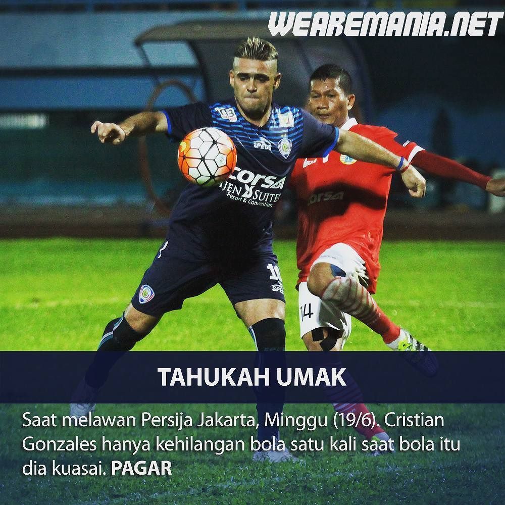 we_aremania's tweet photo. Ketenangan, keeping ball, sentuhan dari Gonzales memang nomor satu!. #Gonzales #Wearemania #Aremaplayer #Arema #Are… https://t.co/dqMXok1YYZ