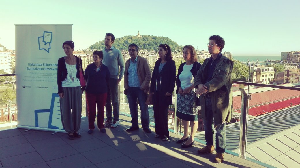 The Organising Committee of the Protocol to Ensure #LanguageRights in <a href="/tabakalera/">Tabakalera</a> (Donostia)