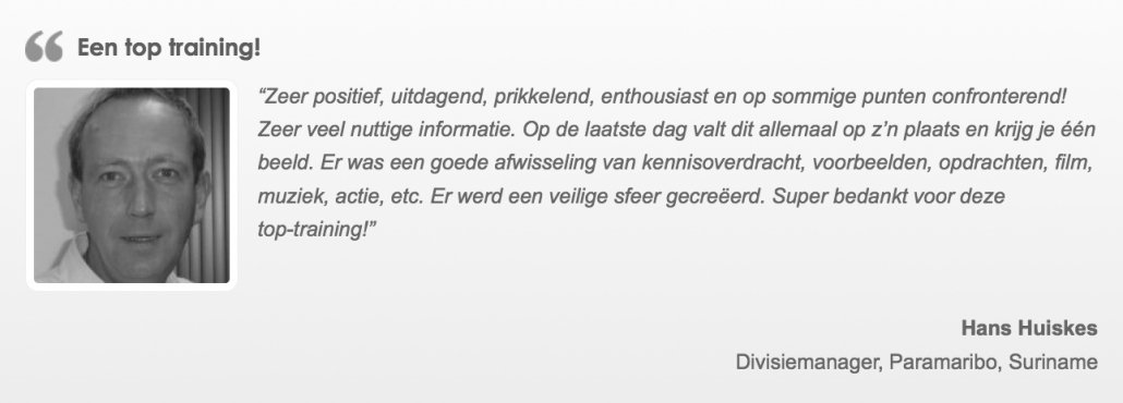 Investeer net als <a href="/Hans_Huiskes/">Hans Huiskes</a> van @Kerstenofficial in jezelf! ➜ klantbeleving.nl/masterclass #leiderschap