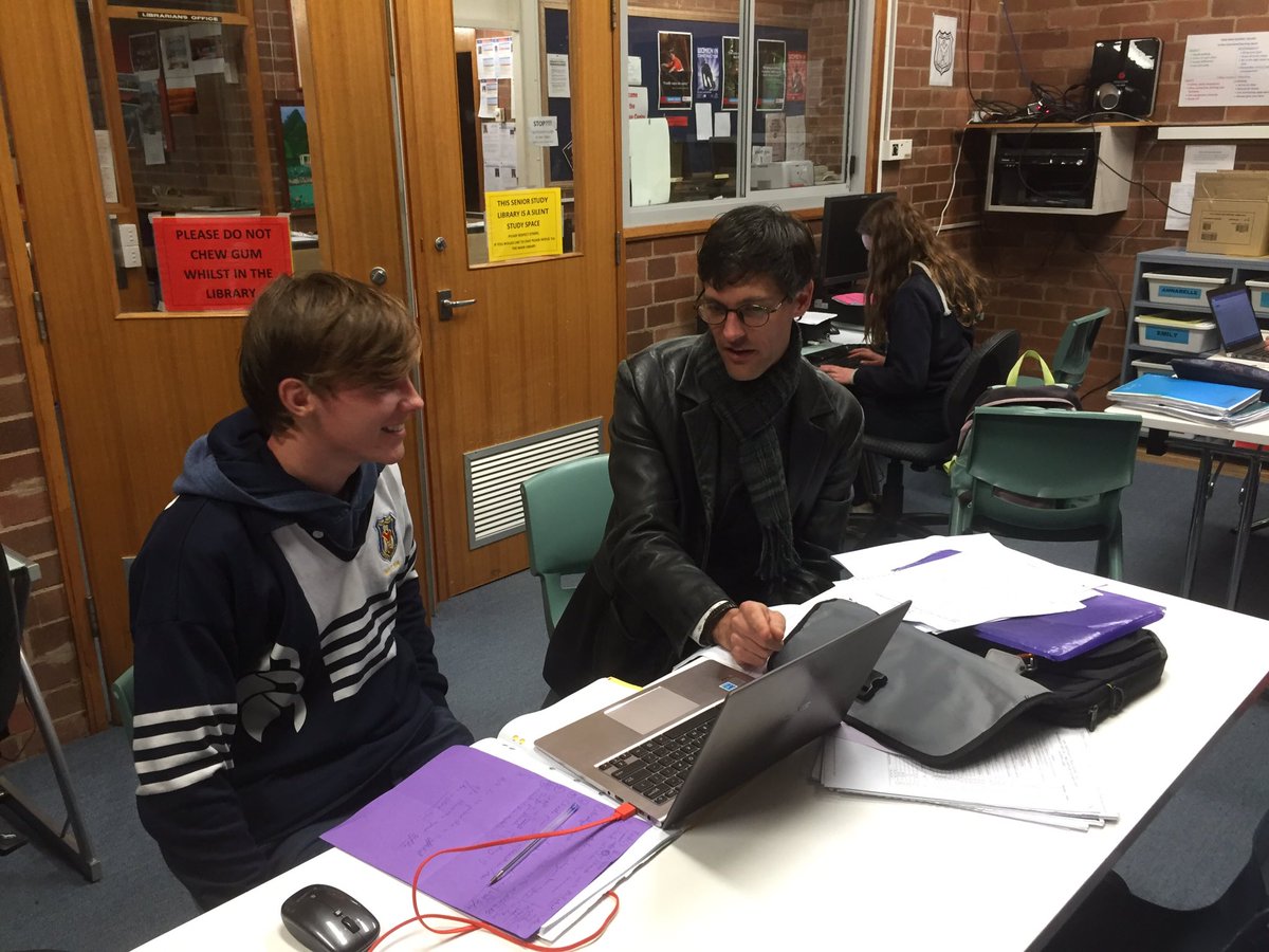 YassHighSchool's tweet photo. Awesome turn up @ #seniorstudy tonight despite yucky weather - 4 teachers offering support & 15 kids. Go Yr 11 & 12! https://t.co/siYa6tVpHC