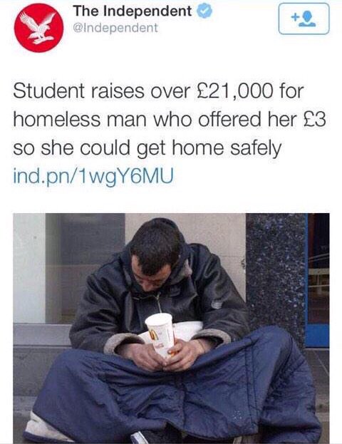 hughwizzy's tweet photo. Be nice to each other. Karma is so real. https://t.co/YW7K6iNxqx