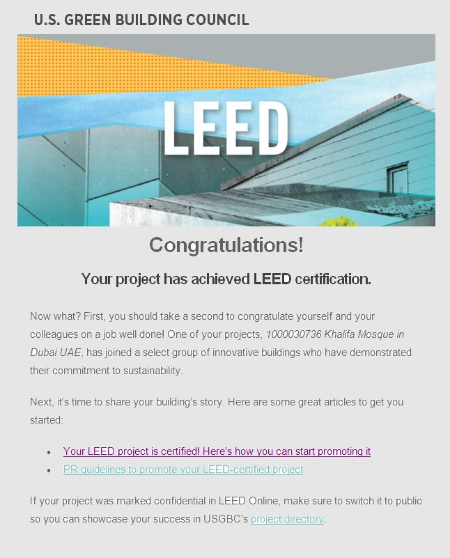 GreenfieldDubai's tweet photo. #First_Ever_Green_Masjid_in_GCC
#Greenfield_Trading_LLC,  has secured the #USGBC_LEED_Certification for Green Masjid https://t.co/7yOeCMSu3h