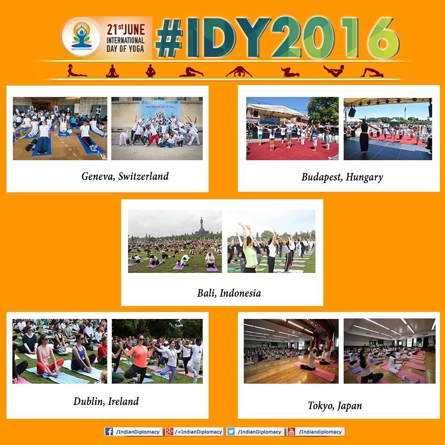 From Mumbai to UN Paris England ,Yoga transcend boundaries uniting the world India soft power at Display #YogaDay