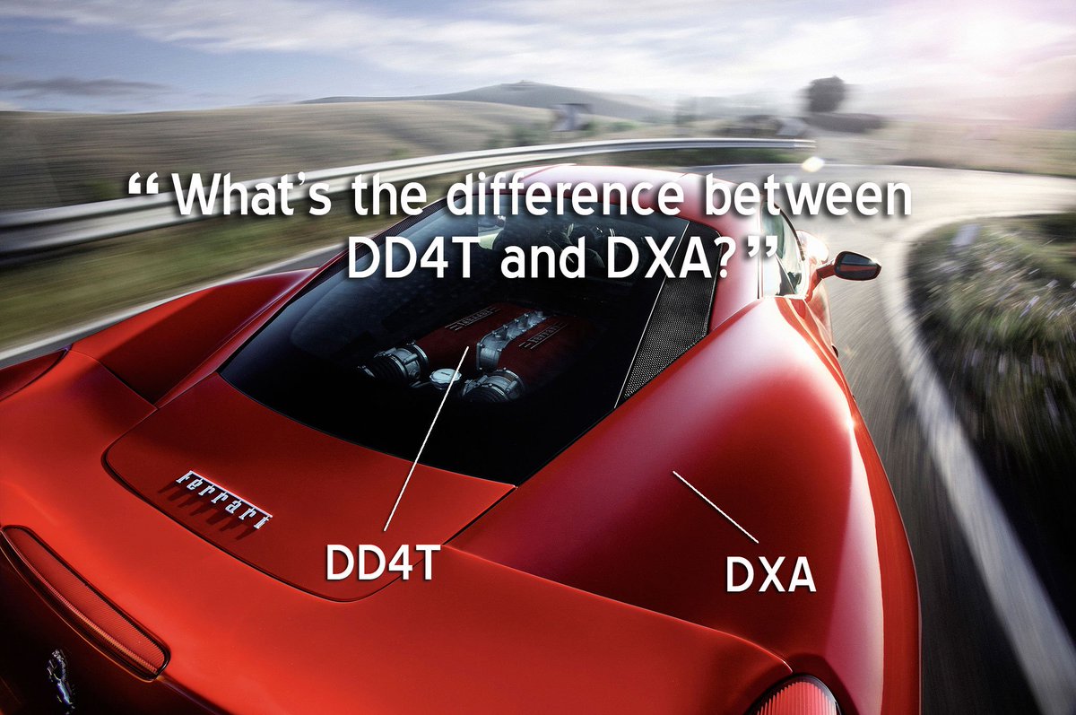 rongrisnich's tweet photo. "What's the difference between DD4T and DXA?" https://t.co/LeA768Yh3S