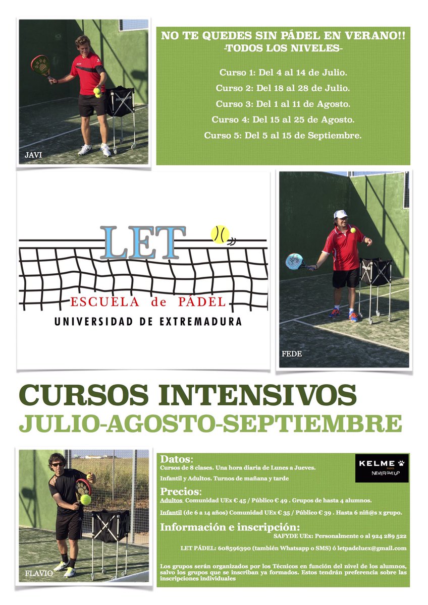 Seguimos recibiendo inscripciones para nuestros intensivos de verano. Echa un vistazo a ver qué fecha te viene mejor