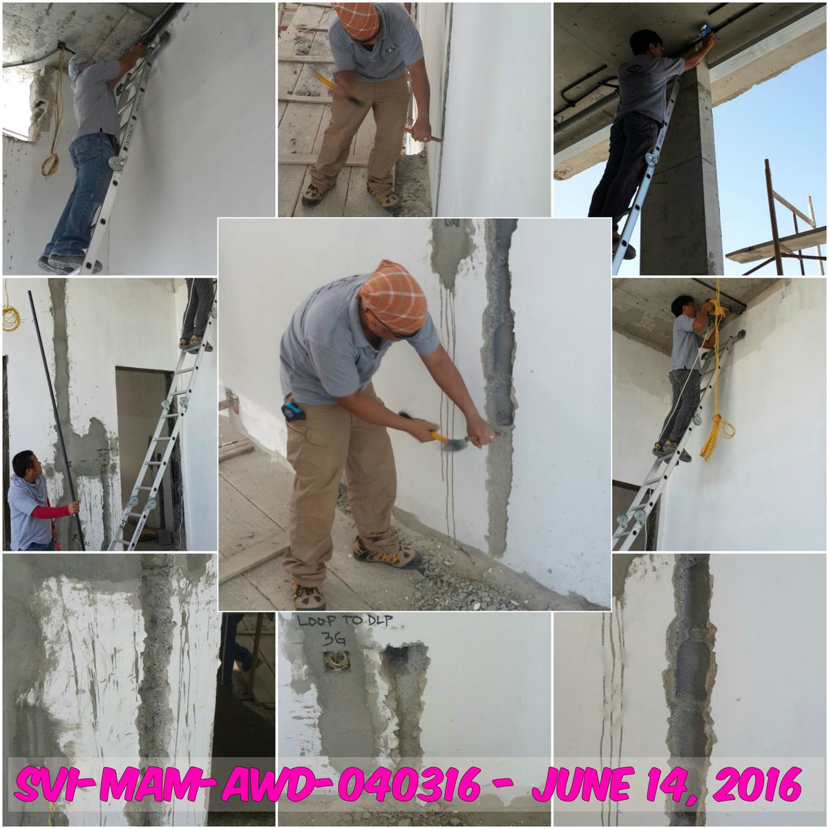VisionGroupSVI's tweet photo. SVI-MAM-AWD-040316 - June 13-18, 2016. #OngoingSiteProject #VisionGroup #MEPWorks #SmartHomeAutomationWorks #SVITeam https://t.co/COZqouE3bh