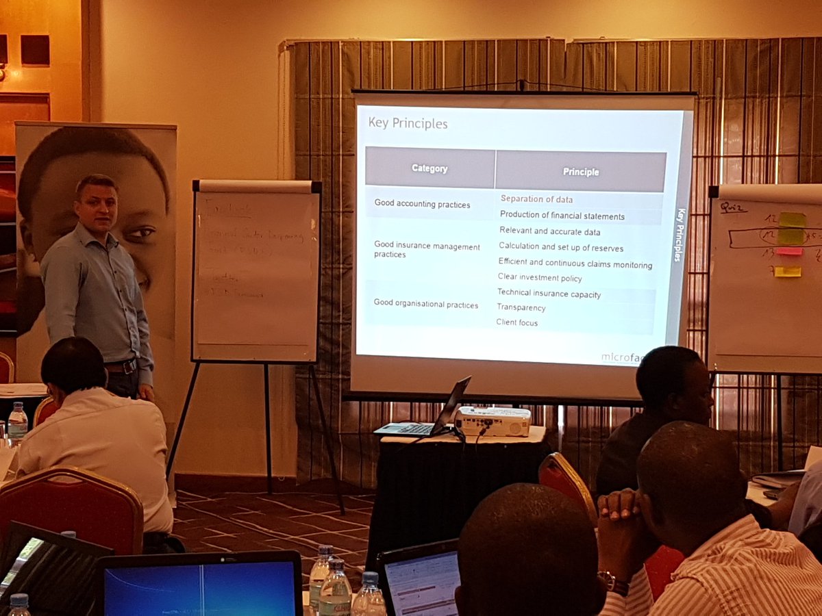 FSDTanzania's tweet image. Day 2: MicroInsurance KPI training, looking at Key Principles in Microinsurance #MicroinsuranceKPIs #Microfact