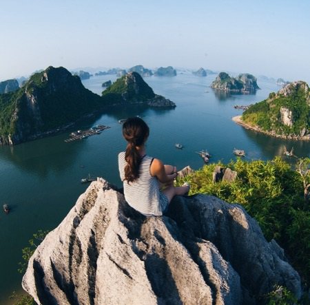 This #TravelTuesday takes us to Halong Bay, Vietnam (Photo by Jimmy Tran)
