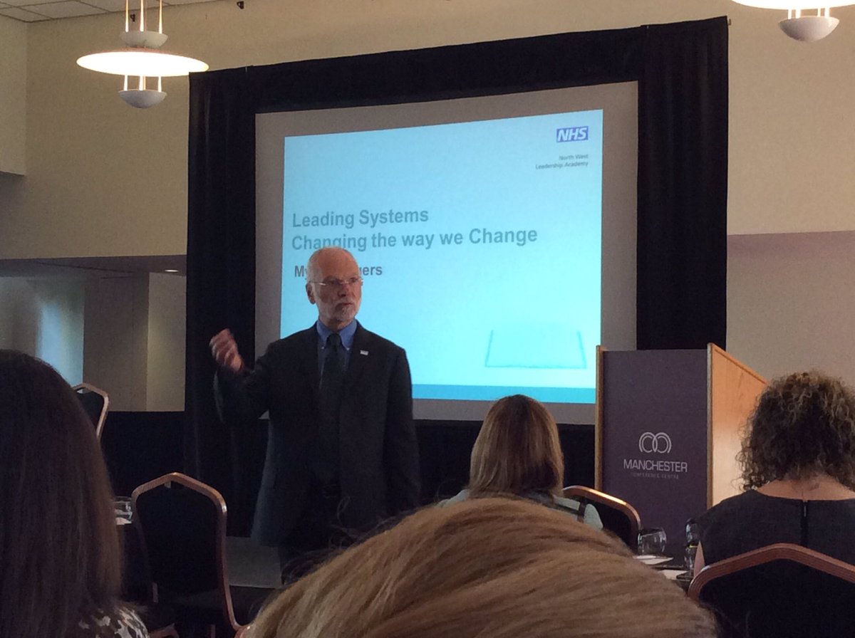 Excited to be at Leading Systems, changing the way we change with Myron Rogers @innovationnwc @nhsnwla #topthinkers