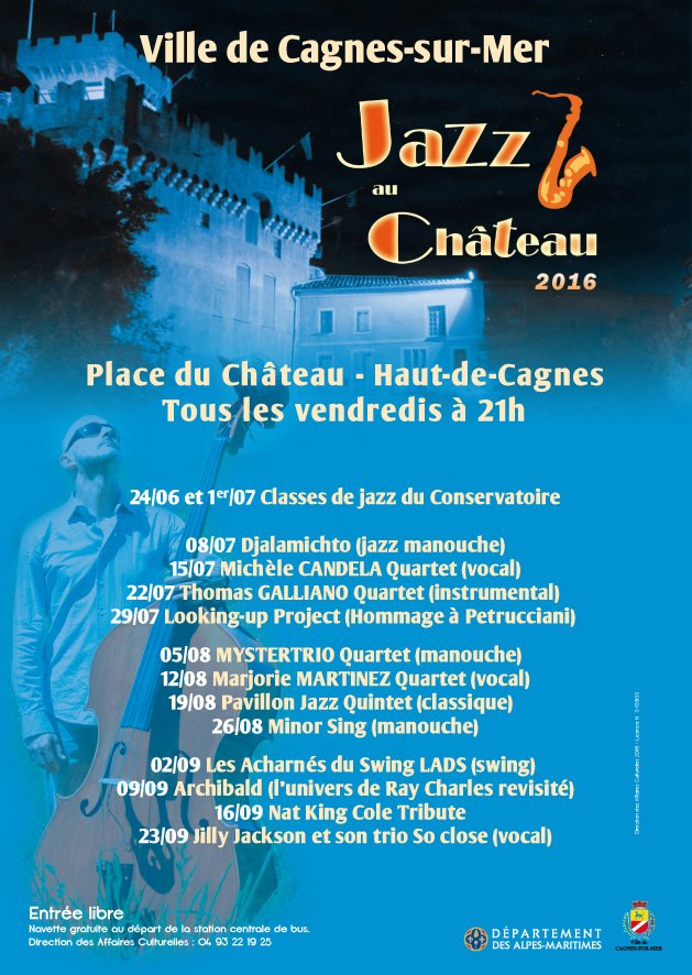 Jazz au Château
#festival #jazz #chateaugrimaldi #hautdecagnes #cagnessurmer 
cote.azur.fr/actualites/inf…