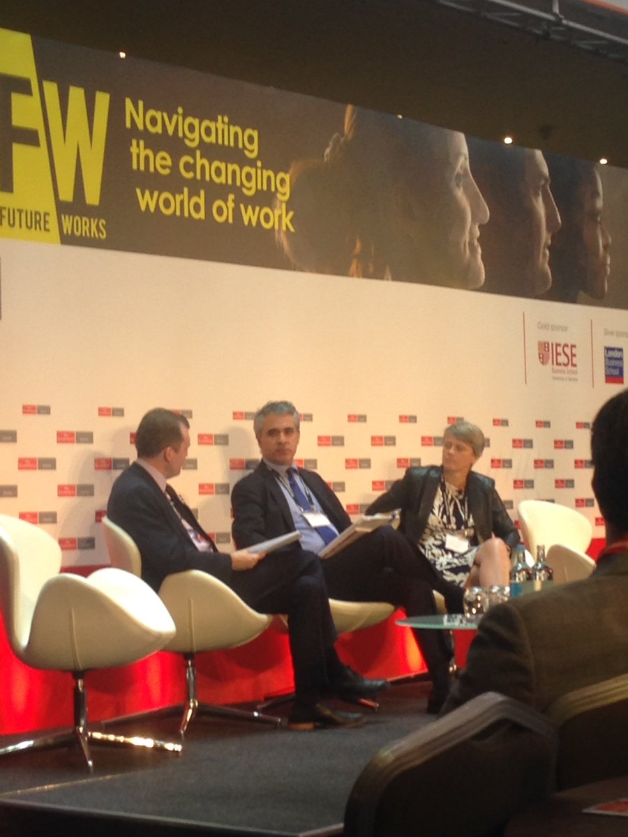 MA_Ginsburg's tweet image. Stefano Scarpetta, OECD &amp;amp; Irene Wennemo, Ministry of Employment Sweden discuss big picture trends #FutureWorks2016