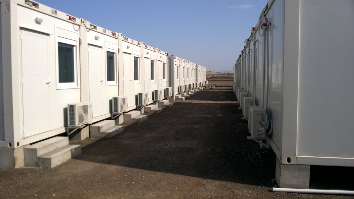 ICSGroupLLC's tweet photo. Recently completed camp in Aden Yemen... a tough place to work but we got it done in the end..  @TejanDubai https://t.co/2bdPNTzcuN