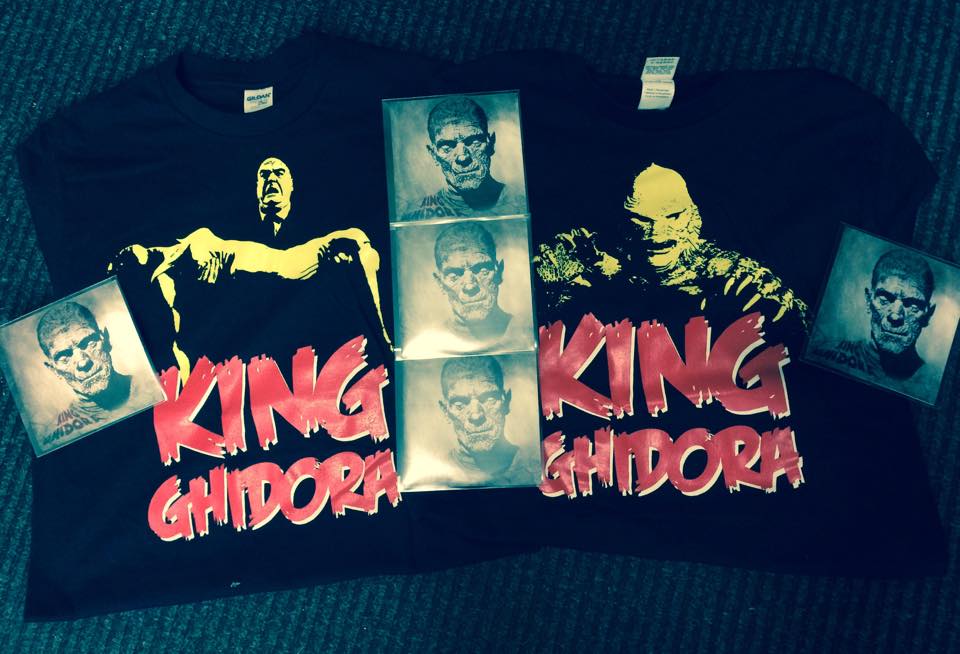 T-shirt now available on our big cartel shop kingghidora.bigcartel.com