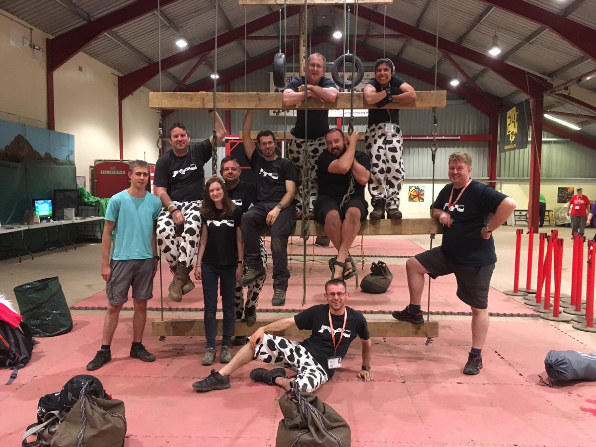 Scafell_SASU's tweet photo. The amazing #gilwellFundays team. An epic weekend and a bit of a baptism of fire for our new member Dom. Well done https://t.co/jOe9OfT4Gh
