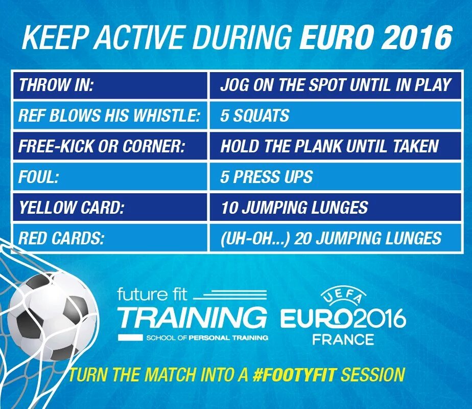 PaulSwainson's tweet photo. A bit of topical fun. Doesn't work so well in a pub, although that would be a great video #FootyFit #Euro2016 https://t.co/zmNspm3uSX
