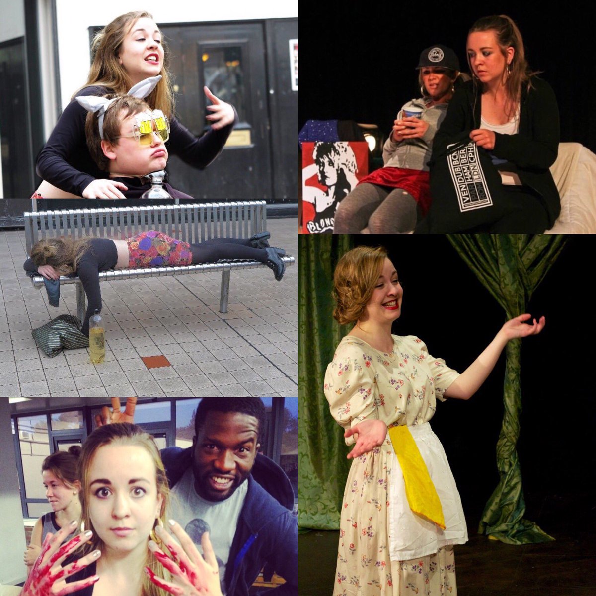 We ❤️ <a href="/CharlieIves21/">Charlie Ives</a> 'cause whether she's singing with a live 50s band or lying on a bench, she's perfect! #HBD X