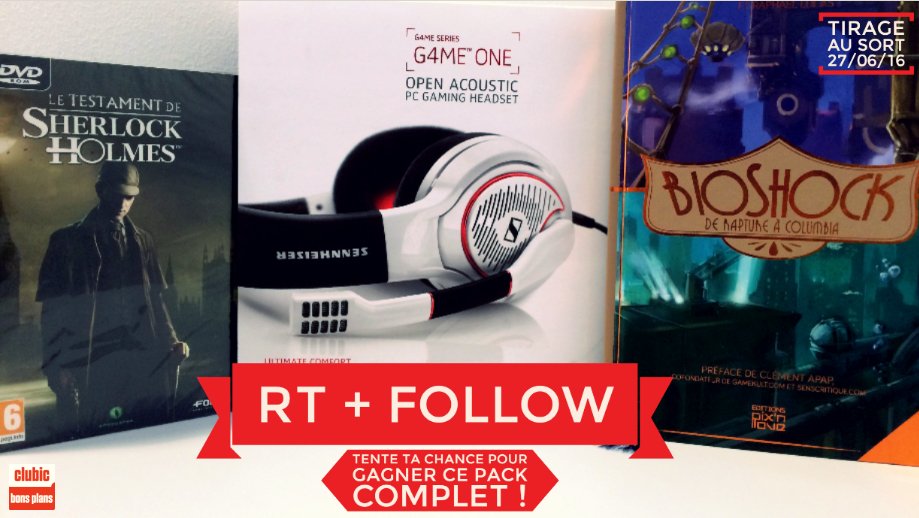 ClubicBonsPlans's tweet photo. #CONCOURS 3/6 | #RT + #FOLLOW
🎁 Ce lot t'interesse ? 
Alors tente ta chance pour essayer de gagner ce Pack complet 🎁 https://t.co/3BvpdowrvQ