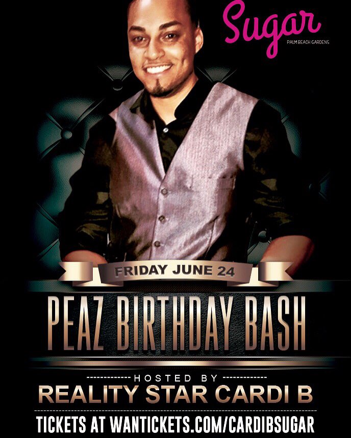 PeazyDz's tweet photo. Don't miss my bday party its about to be epic 🙌🏽 https://t.co/fBFJvlhlxz