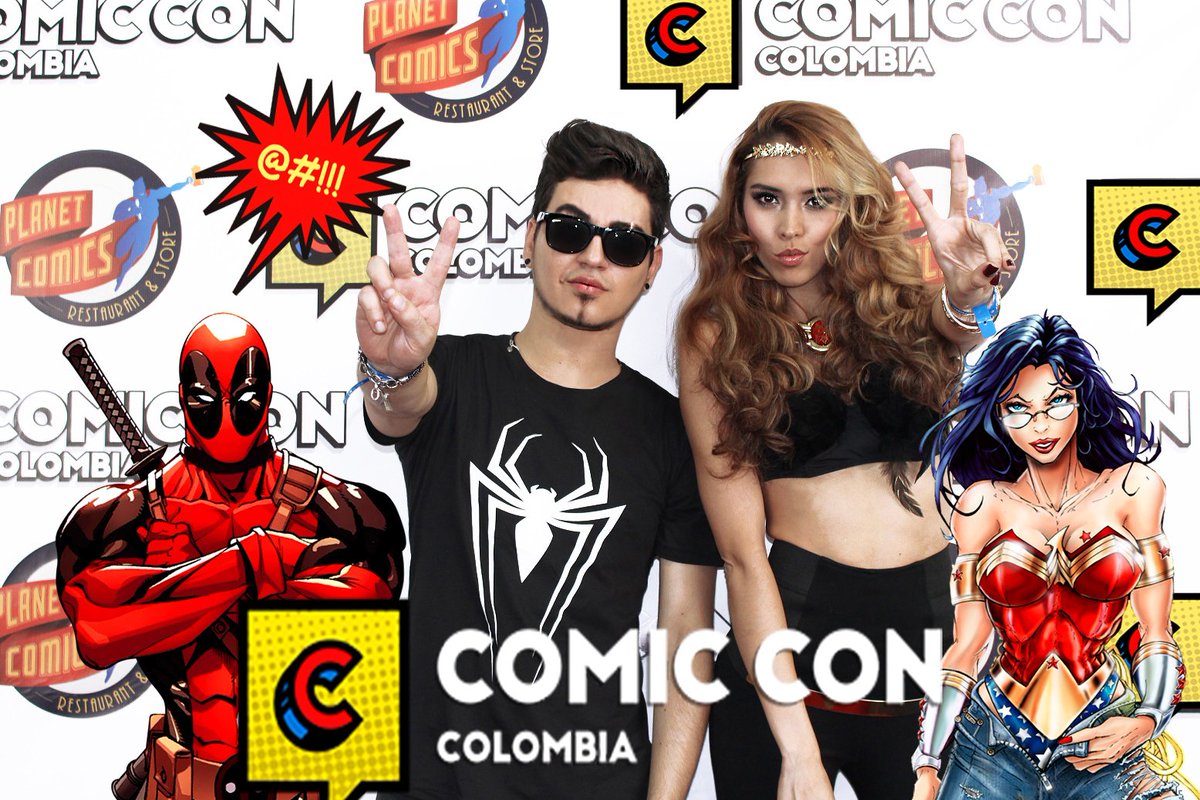 FlashTVLA's tweet photo. Lo MEJOR del #ComicConColombia 2016 en Medellin! <3
 Super Heroes, Comics y Anime + 
 > https://t.co/SYSThMBSle < :D https://t.co/lmMKQQ3pvq