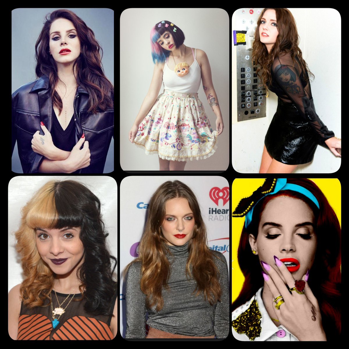 Scheilyene's tweet photo. Divas
#lanadelrey 
#MelanieMartinez 
#tovelo https://t.co/iNq6SNunlF