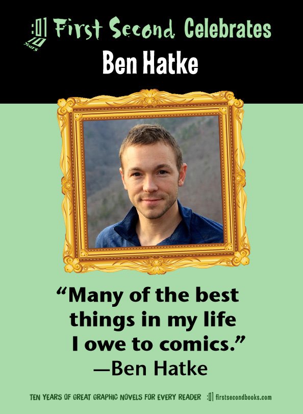 01FirstSecond's tweet photo. Celebrating the fantastic @BenHatke today in honor of #10yearsof01! https://t.co/EFdoFW4K79