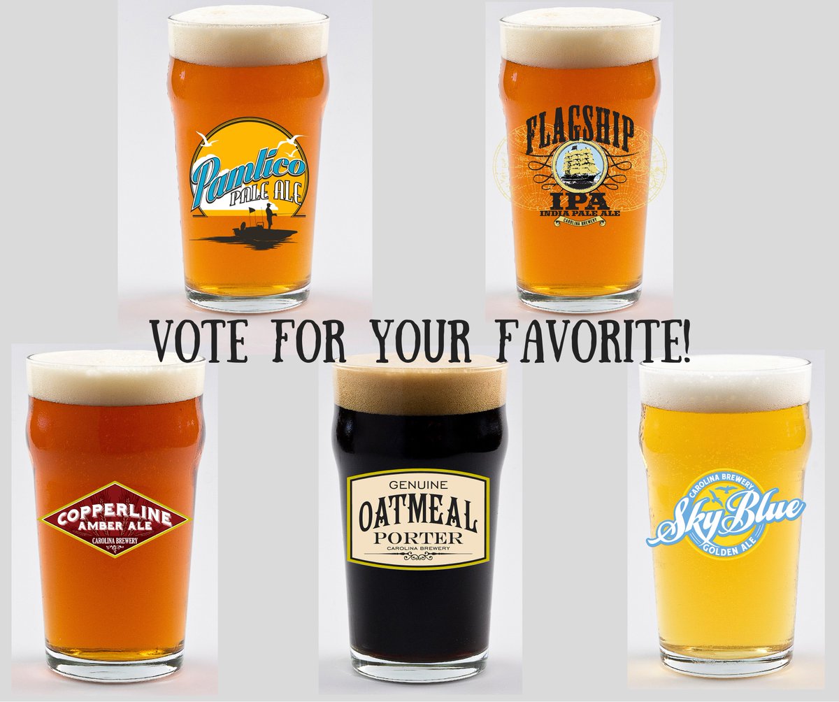 carolinabrewery's tweet photo. Time to go vote on Facebook for the beer you want featured on #ThirstyThursday for $3 pints and $5 growler refills! https://t.co/IG7dGsNtOL