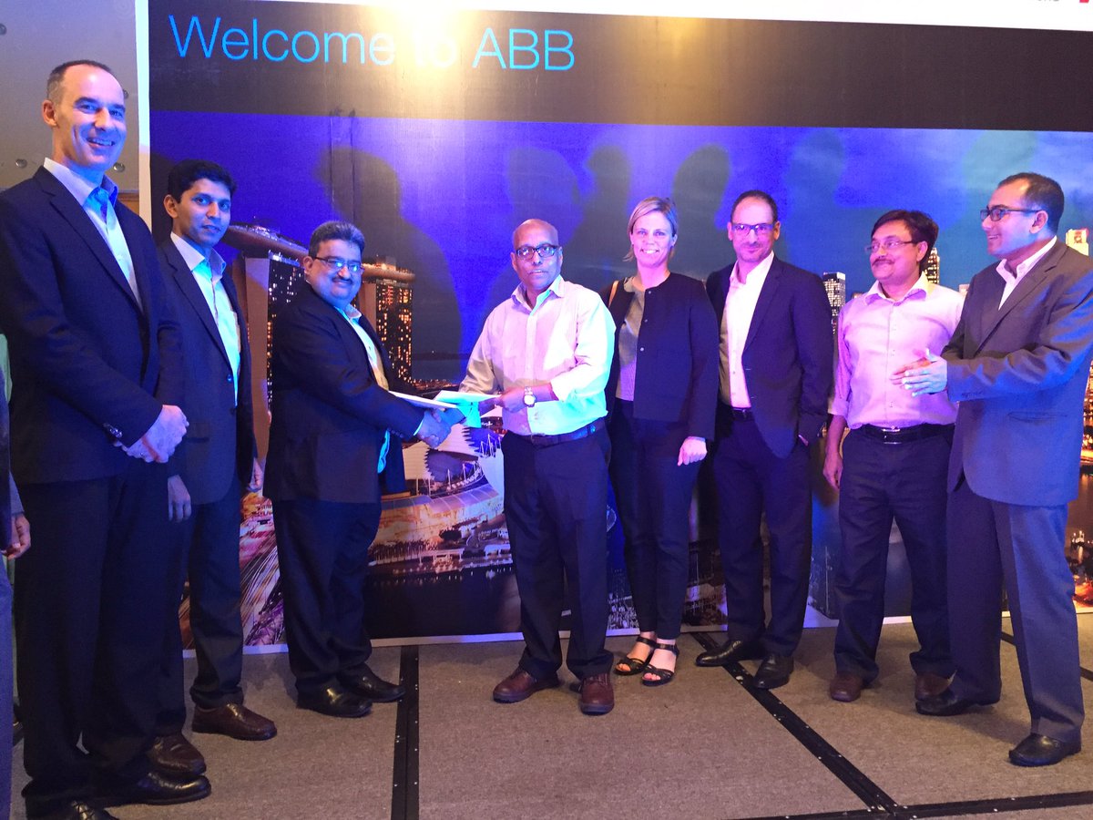 SwedeninBD's tweet photo. Swedish-Swiss company ABB welcoming new MD to Bangladesh and signing a new contract with #Energypac. @ABBgroupnews https://t.co/FK9r4JHkSd