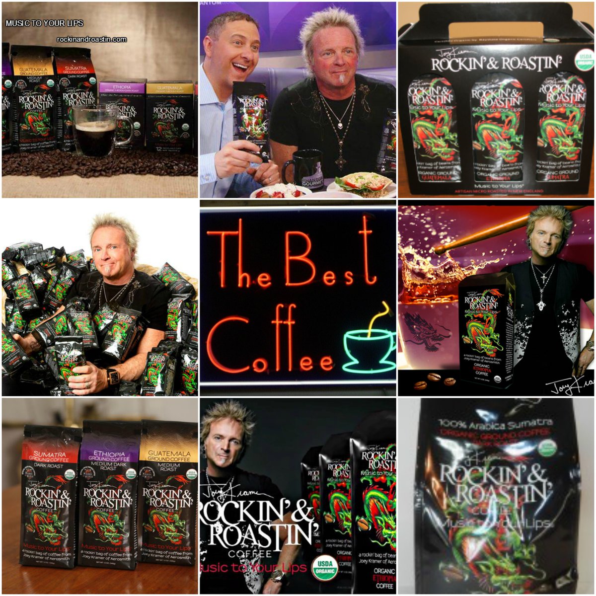 BigAerosmithFan's tweet photo. Got very little sleep last night but I will survive this day w lotsa @joeykramer @RockinRoastin #MusicToYourLips :) https://t.co/gjUlokk3Ku