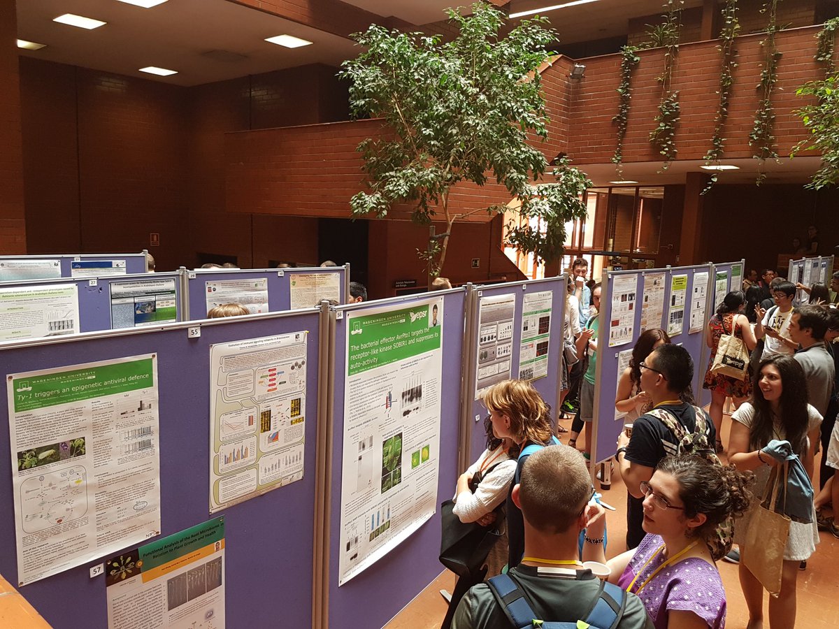 DrBananaGarcia's tweet photo. Poster session  at #epsr2016 #Barcelona https://t.co/rOYR70XMVM