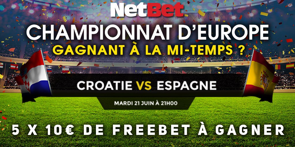 NetBet_FR's tweet photo. COOOONCCCOOOOOOOURS ! #CROESP 

Qui gagnera à la MT ?? 💪👌⚽
Faites follow un ami + RT + Likez + Avis !!

GO GO GO !! https://t.co/Ojhn1QTwLI