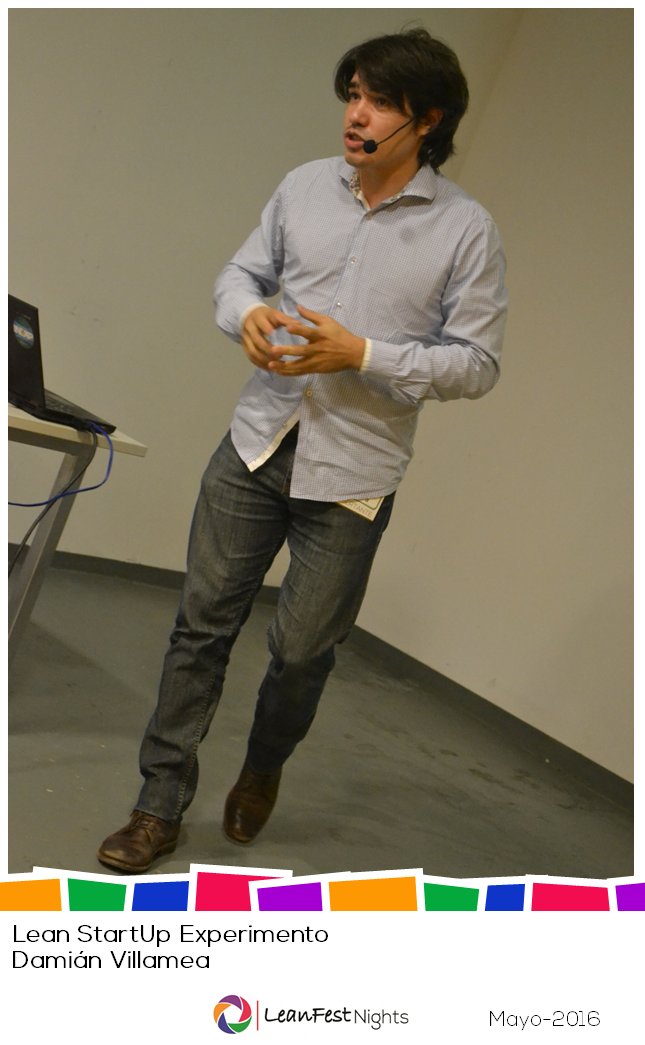 leanfestnights's tweet photo. Damián Villamea nos introduce al mundo de Lean Startup en el espacio #LeanInAction https://t.co/Wc9Xsmedbr