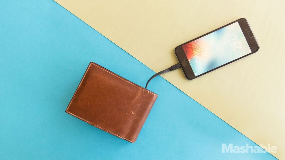 MPROLTD's tweet photo. This sleek leather wallet has a hidden iPhone charger https://t.co/QLQHtWPMVa https://t.co/QTK0iWlmCT