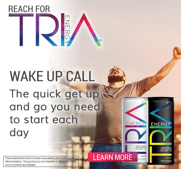 triaenergy's tweet photo. REACH FOR TRIA™
#Healthy energy* without the jitters or crash!  Check it out! https://t.co/2T4waXyAh8 #triaenergy https://t.co/Kw8KaJTVdR
