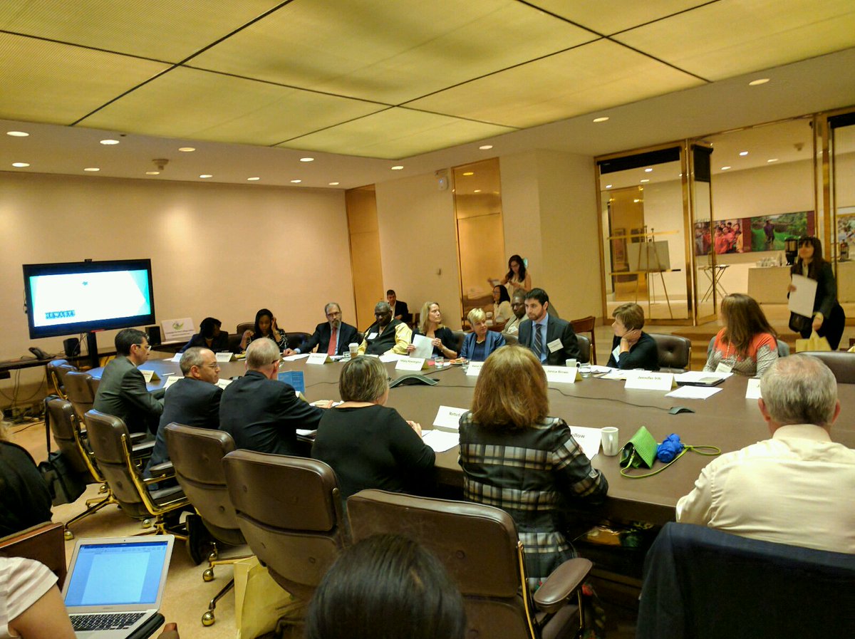Brandon_McKoy's tweet photo. At the #CFCTSummit at @FordFoundation in NYC talking strategies for ensuring college affordability. #HigherEdNotDebt https://t.co/aUht8dCmru