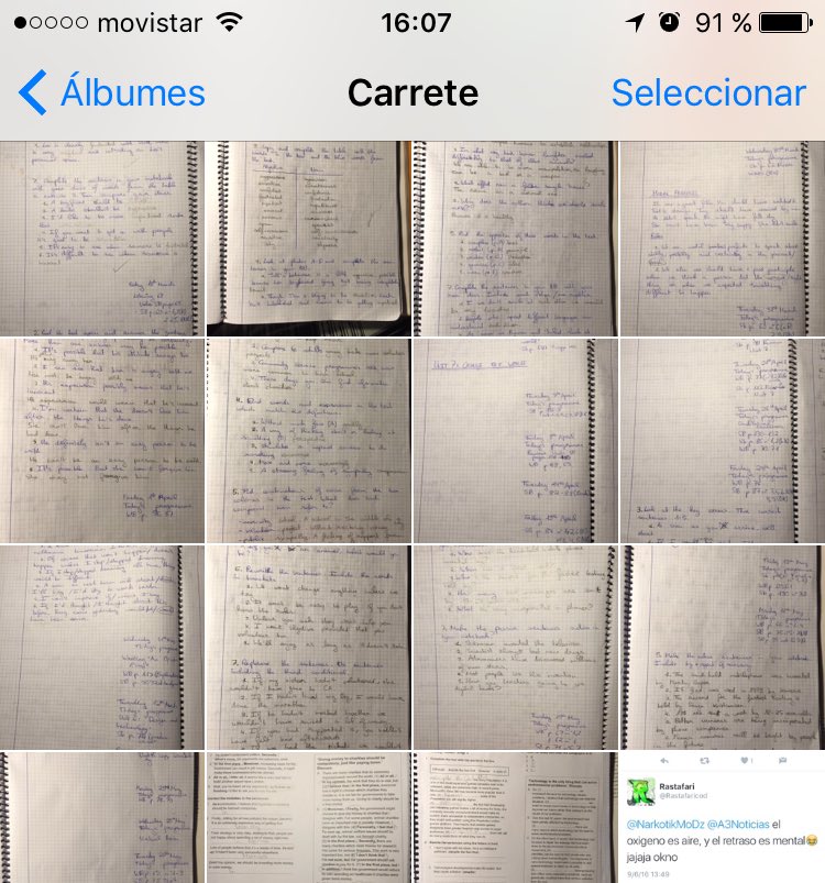 TheMasterPavel's tweet photo. Seguro que todos los estudiantes tenéis el móvil igual xD Ahora a borrar TODOOO no quiero saber más de esto 😂 https://t.co/PWv6NBjgAO