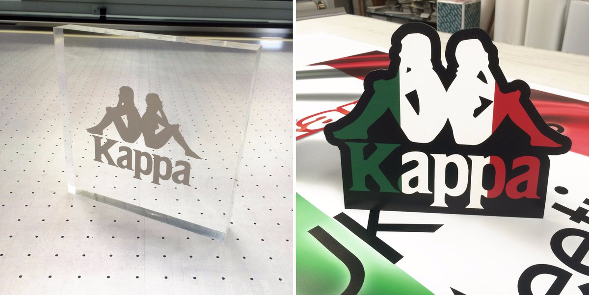 ImpressionLtd's tweet image. Happy with our completed POS collection for @Kappa_UK #strut #pullup #block #acrylic #retail #sport #print #vinyl