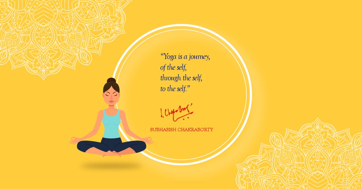 Celebrate the spirit of yoga by embracing it for a healthy lifestyle.