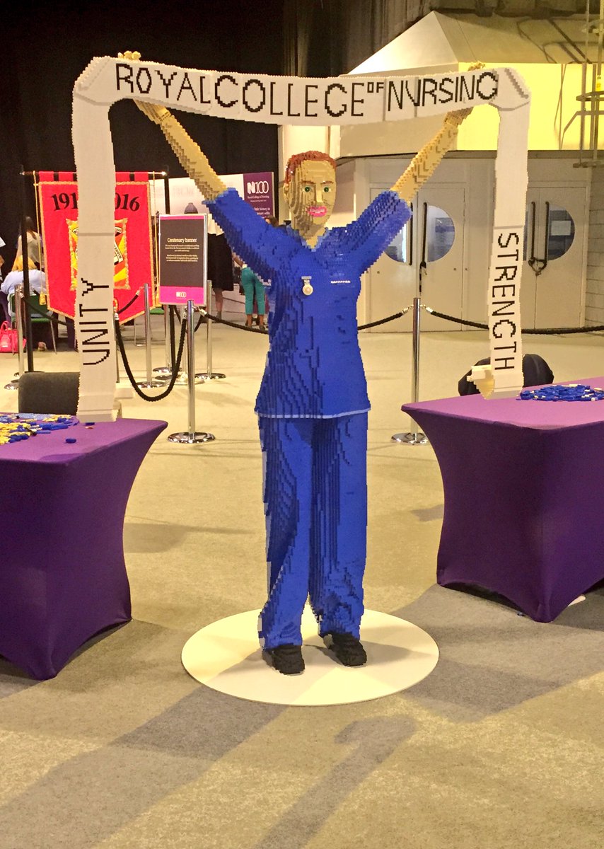 UoENursing's tweet photo. Lego Nurse is complete!! #rcncongress16 #RCN16 #universityofessex https://t.co/OpfYZmp9Ao