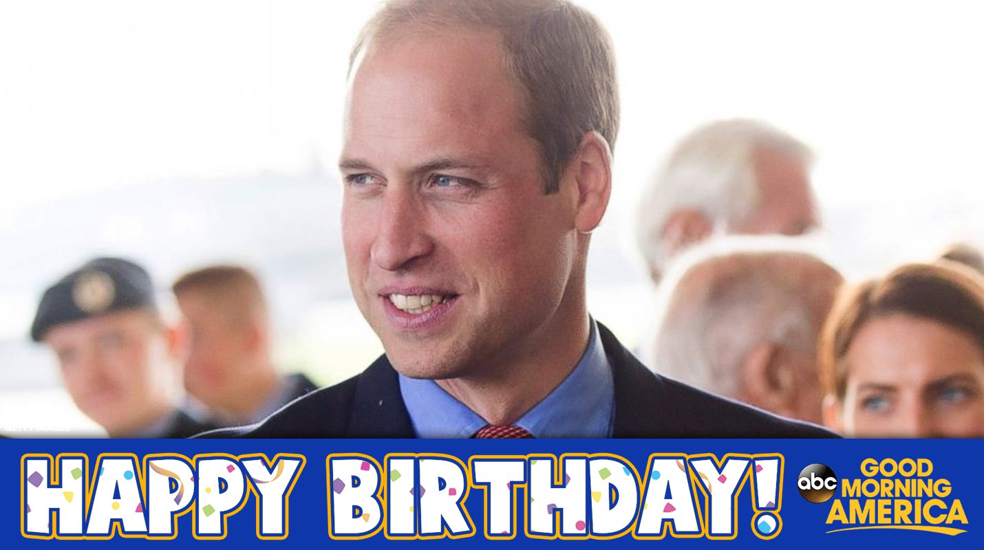 Happy Birthday to Prince William, Duke of Cambridge!  