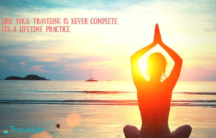 traveljarapp's tweet photo. Traveling is our meditation, What say #Travelers?
#YogaDay #InternationalYogaDay #TellYourTravelStory #Travel https://t.co/omHobYnIkP