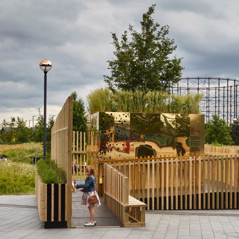 dezeen's tweet photo. This Greenwich pavilion can be played like a giant musical instrument: https://t.co/sEKgSbMSaL https://t.co/OWLLd1s4S1