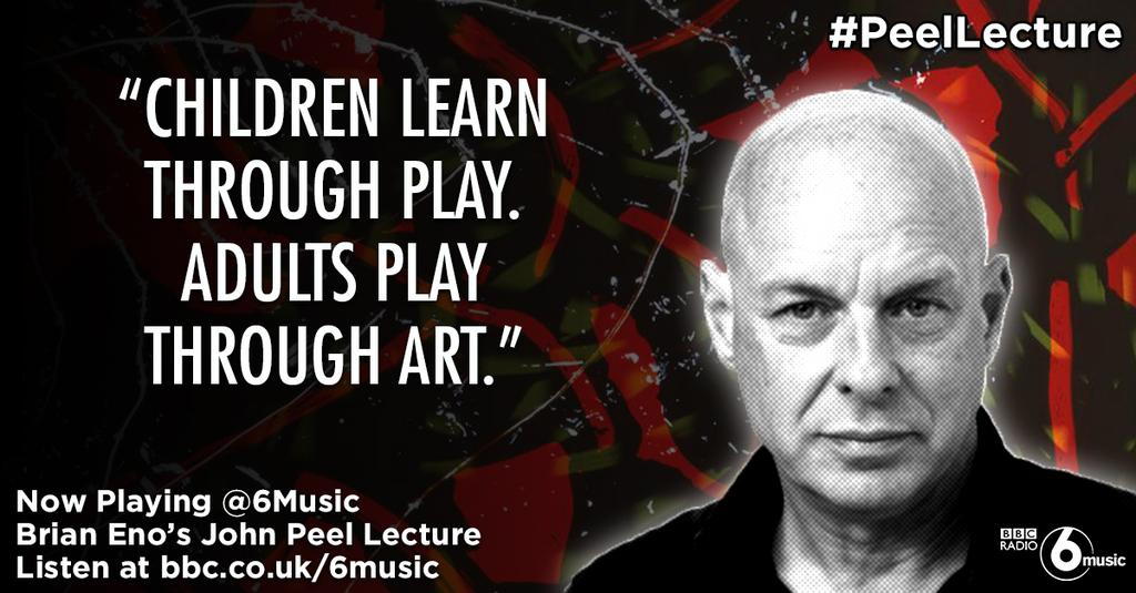dark_shark's tweet photo. Listen/download Brian Eno's 2015 John Peel Lecture: The Ecology Of Culture #mp3 #download https://t.co/9ug1J3csU6 https://t.co/81LGwgl9H8