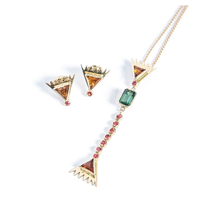 Feeling lucky that we actually have some sun after the #SummerSolstice and a Break of Day #necklace by <a href="/Astratelli/">Astratelli</a>!